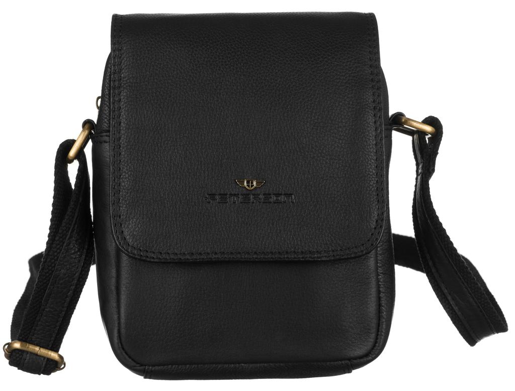 Men's Messenger Bag Made of Natural Leather - Peterson