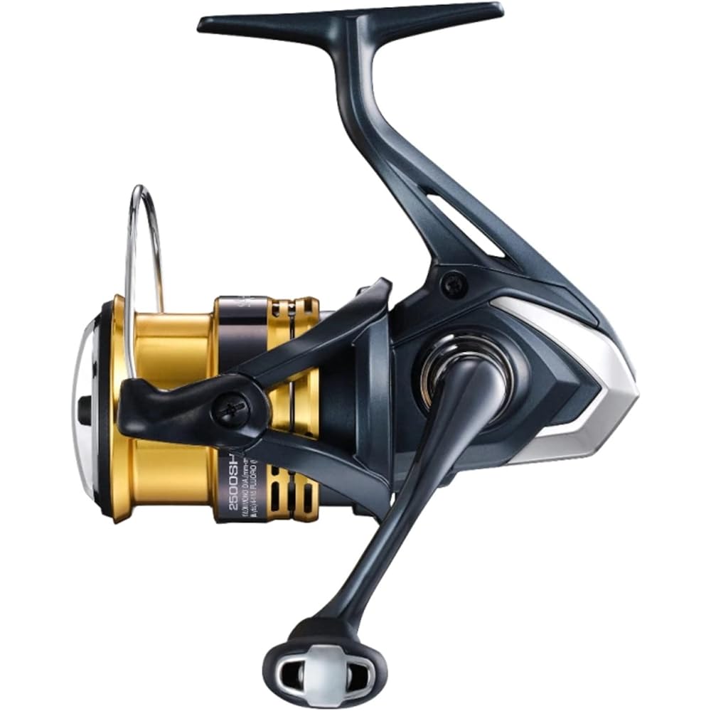 Shimano Sahara Spinning Reel 2500SHG Lightweight Design Smooth Drag System Fishing Gear