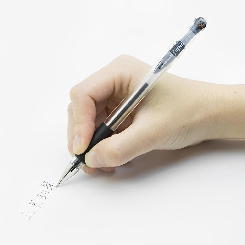 Mitsubishi Pencil Gel Ink Ballpoint 10 Pens Pen, Signo, 0.28mm, Black,