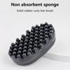 Portable Hair Twist Comb Washable Durable Curly Rubber Curling Brush Beauty Dirty Braided Curly Hair Men'S Hair Cleaning Tool