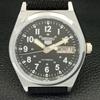 RENOVOVANÉ SEIKO 5 AUTOMATIC 6309A JAPONSKÉ PÁNSKÉ HODINKY S ČERNÝM CILENÍKEM a427303-2 QRL-a427303