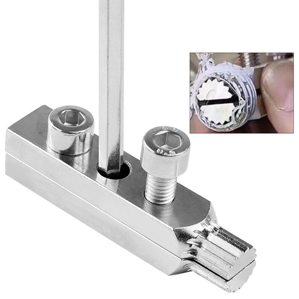 Broken Bolt Remover Set Faucet Damaged Head Screws Extractor Durable Steel Construction for Pipeline Maintenance Repair Tools