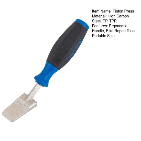 Hydraulic Brake Caliper Piston Press Ergonomic Long Handle Wedge Portable Road Mountain Bike Piston Wrench Repositioning Tool