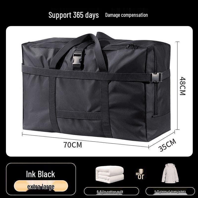 Waterproof Oxford Cloth Luggage Bag - Large Capacity for Household and Bedroom Storage