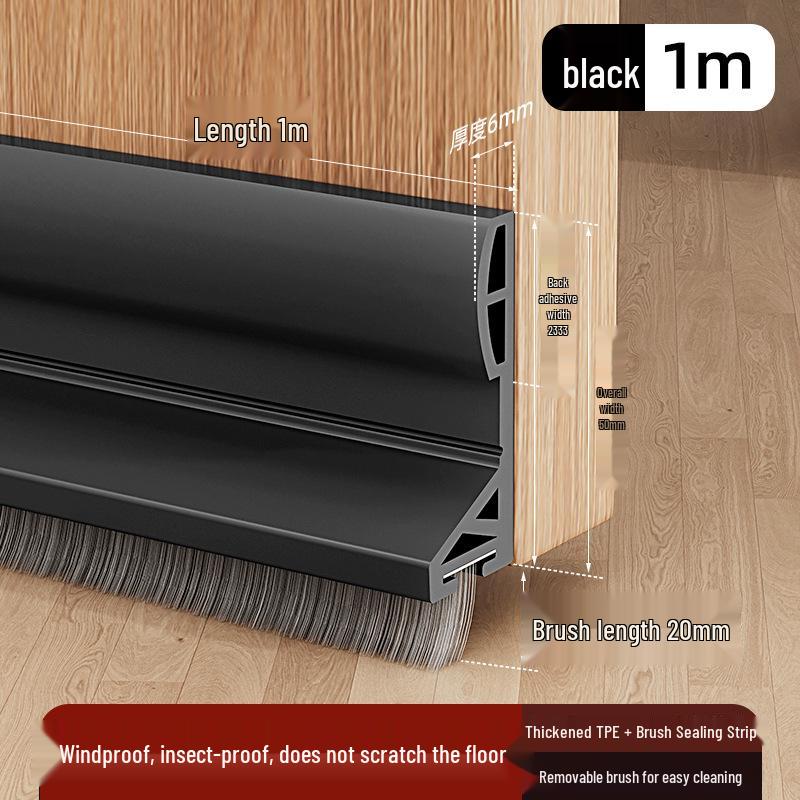 Deer Little Craftsman Soundproof Windproof Door Bottom Sealing Strip