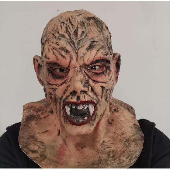 Halloween Props, Horror Zombie Masks, Zombie Headgear, Haunted House, Escape Room, Bar, Theater, Murder Mystery Decoration