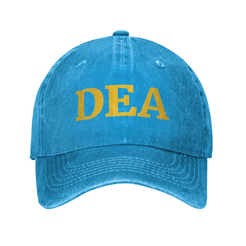 DEA Logo US Federal Interdiction Agency Baseball Caps Vintage Distressed Washed  Snapback Hat Unisex Women Adjustable Fit Hats Cap
