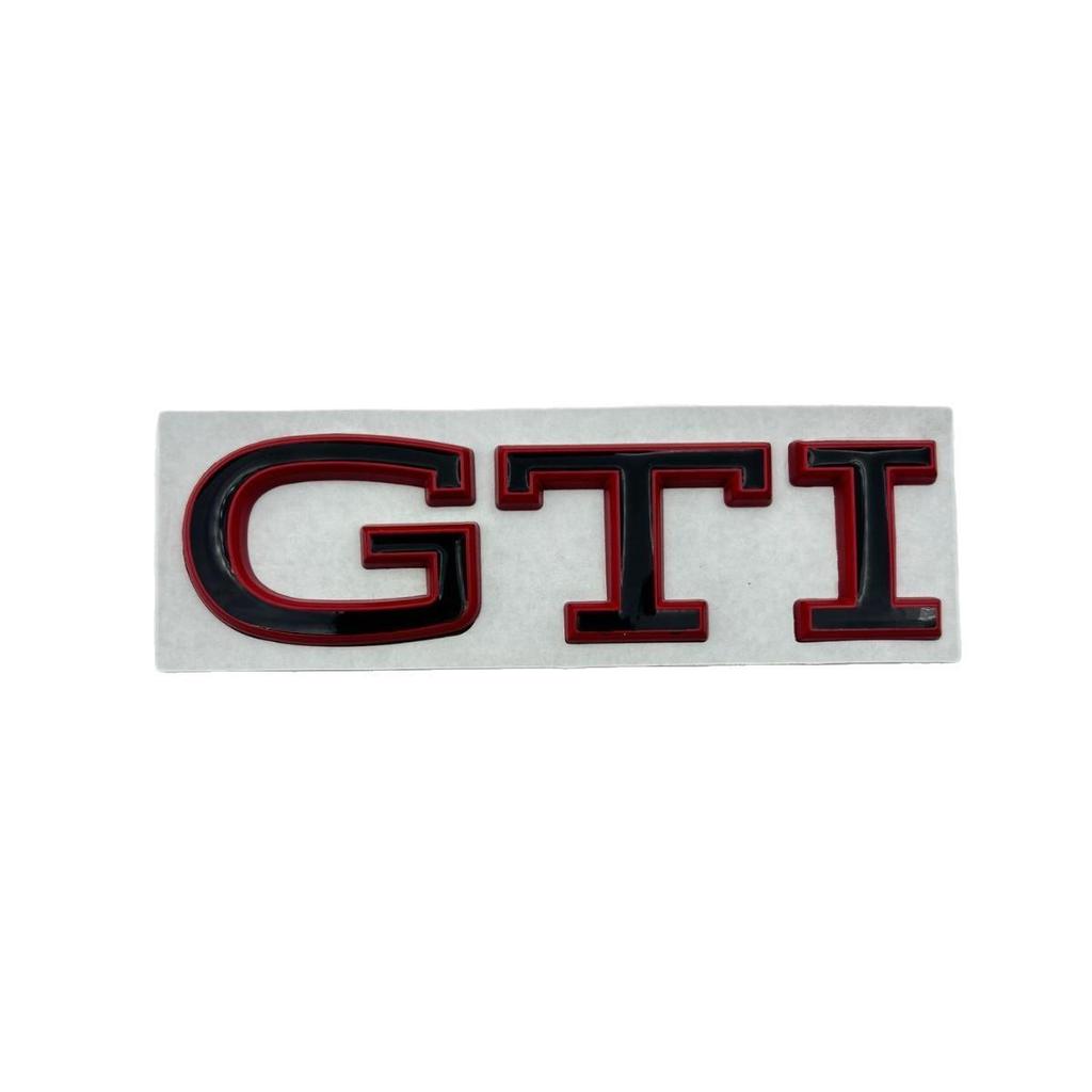 Volkswagen Golf GTI Metal Tailgate Decal Sticker