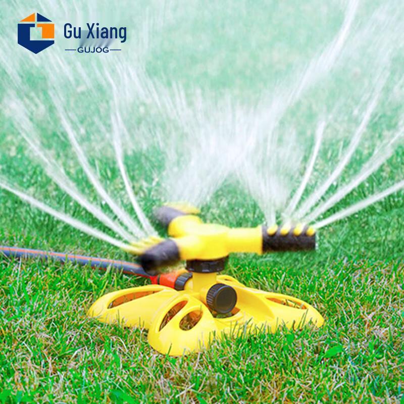 Guxiang 360-Degree Automatic Rotating Lawn Sprinkler
