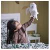 IKEA Plush Hand Puppet Snowy Owl White 25cm M50576896 SKOGSDUVA
