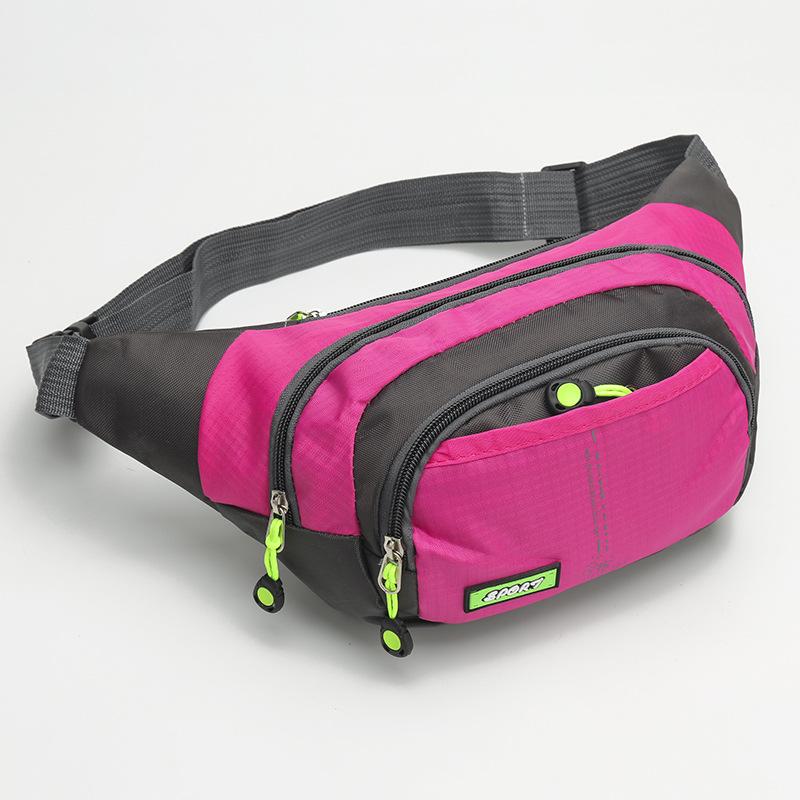 Spor Su Geçirmez Naylon Bel Çantası Cüzdan Bum Kemer Uniseks Fanny Pack
