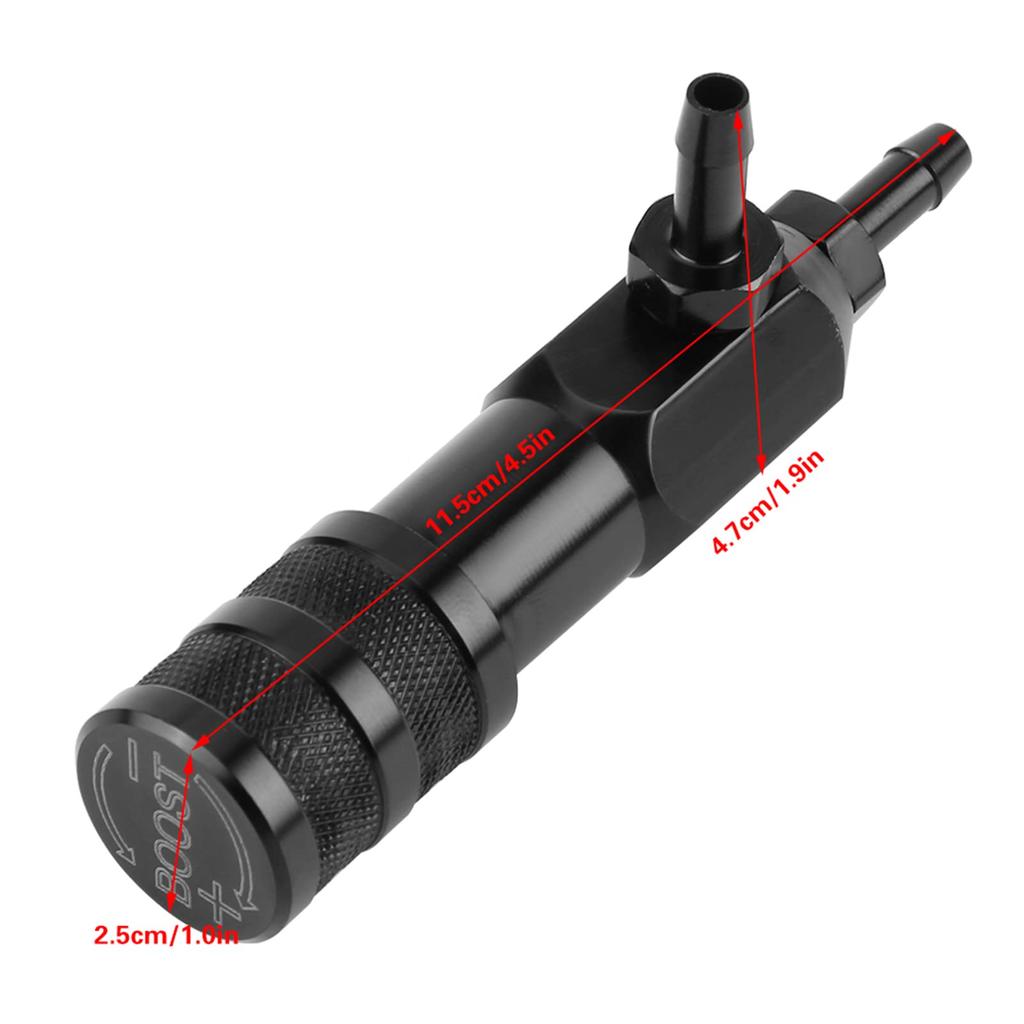 Turbo Boost Controller, 1-30 PSI Car Universal Adjustable Turbocharger Closed Loop Manual Boost Controller