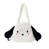 Tote Bag Korean Large Capacity Cartoon Puppy 2025 Plush Ins Cute Student Shoulder Backpack Plush Bag