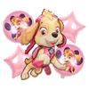 Διακόσμηση Πάρτι Γενεθλίων PAW Patrol Νέα Έκδοση Σετ Μπαλονιών Επιτραπέζια Σκεύη Μιας Χρήσης Προμήθειες Εκδήλωσης Παιδιών Μπάνερ Φόντο Δώρο