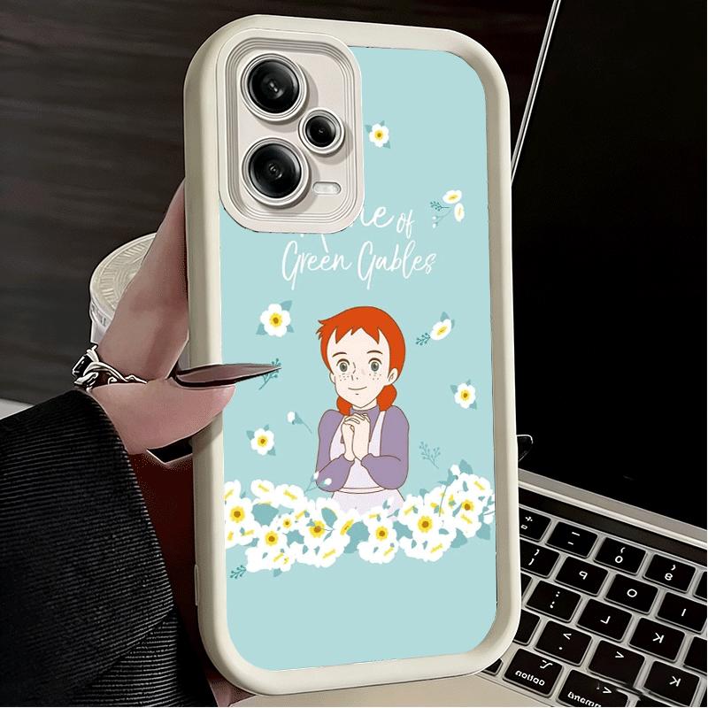 Phone Case for Xiaomi Redmi Note 15 14 13 Pro Plus Anne Of Green Gables Shirley Shell 12S 11 11S 11T 5G 14S Soft Silicone Funda