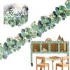 Paper Eucalyptus Border Bulletin Board Sticker Decorative Whiteboard Trim Border Trim Leaf Border Decals For Classroom
