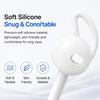 6‑Pairs Silicone Anti‑Slip Sports Ear Covers Kit With Storage Box & Cleaning Brush For Apple EarPods, Random Color