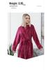 Unisex Thickened Flannel Bathrobe – Autumn/Winter Coral Fleece Pajamas, Plus Size