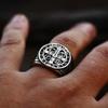 2025 Neues Design 316L Edelstahl Hochglanz Religiöser Herrenring CSSML Modeschmuck Geschenk