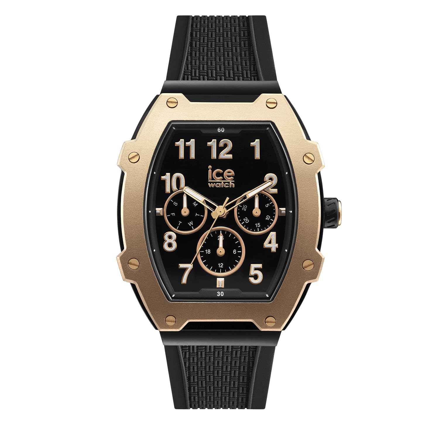 

Оригінальний годинник Ice Watch Ice Boliday Black Rose Gold 023315 силіконовий ремінь [Ice Watch] [ICE boliday] Чоловічий багатофункціональний