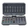 Professional Ratcheting Tool Kit 42Pieces Includes 45mm and 25mm Alloy Steel Heads Suitable for Electronics Maintenance