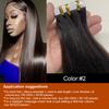 Cuticle Aligned Virgin Human Remy Hair Extension Tape in Double Drawn Blonde Human Tape Hair Extension Hair Vendors