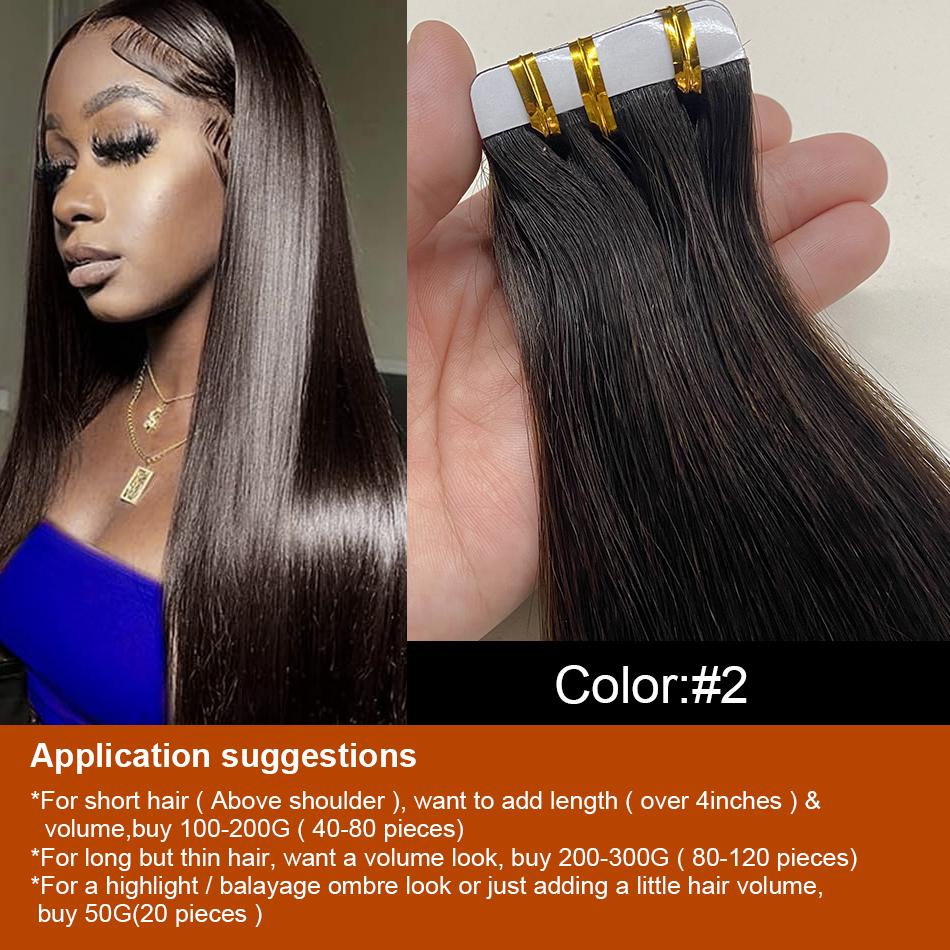 Cuticle Aligned Virgin Human Remy Hair Extension Tape in Double Drawn Blonde Human Tape Hair Extension Hair Vendors
