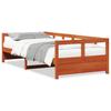 Daybed without Mattress Wax Brown 80 x 200 cm Solid Pine Wood