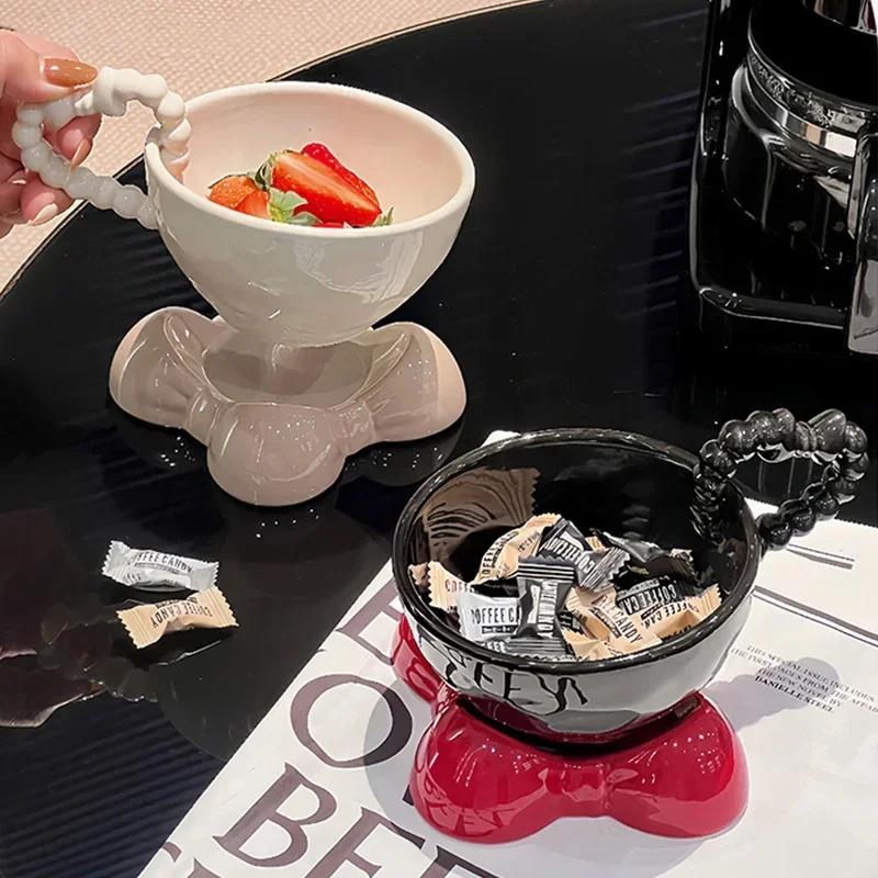 Leichter Luxus Exquisite Keramik-Kaffeetassen Einzigartige Kreativität Becher High-End Restaurant Nachmittagstee Kaffeetasse Weihnachtsgeschenke