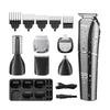 Bartschneider, 6-in-1 Herren Haarschneider HOMEASY Elektrischer Haarschneider Rasierer Wiederaufladbares Professionelles Herrenpflege-Set Haarschneidemaschine mit LED D