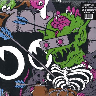 LP Record KING GIZZARD & THE LIZARD WIZARD - Live In Brussels '19 DPRLP112 Drastic Plastic 2021 US Rock