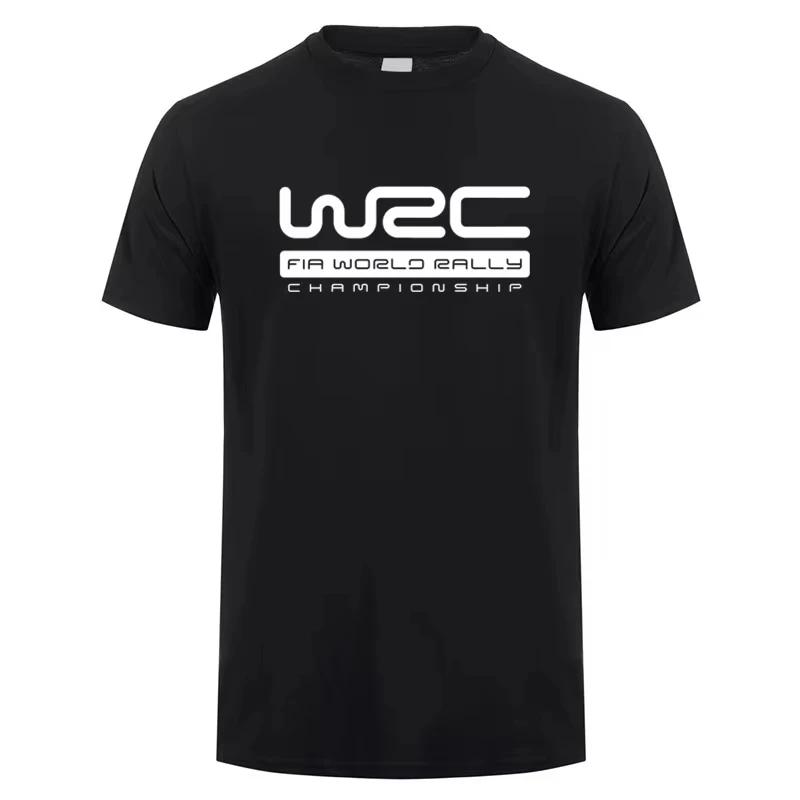 

2025 новый модель Чемпионат мира по ралли WRC Футболки Мода Мужские Летние Короткий Рукав Мужская Футболка С Принтом Круглый Вырез Свободный C S