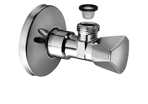 Sanland Angle Valve 1/2"x3/8" with Strainer Chrome