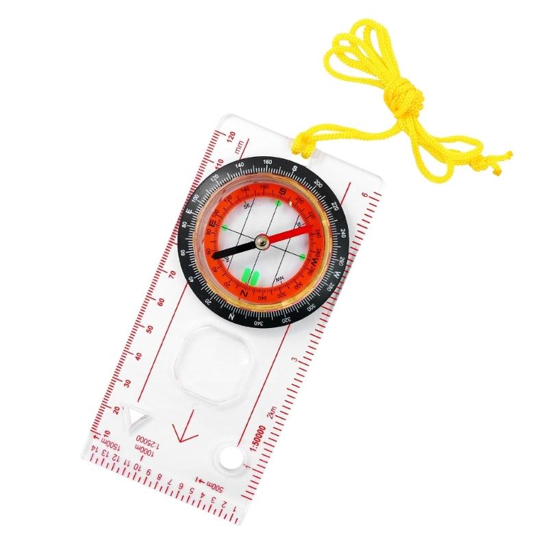 2Pcs Orienteering Navigation Backpacking Compasses Map Reading Compasses
