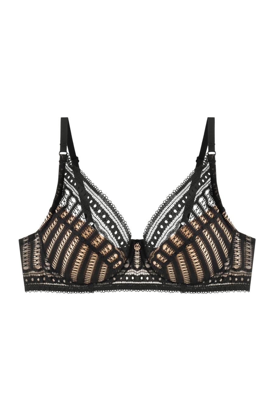 

Бюстгальтер з м якою чашкою Anabel Arto (90833) 75C прозорий колір чорний