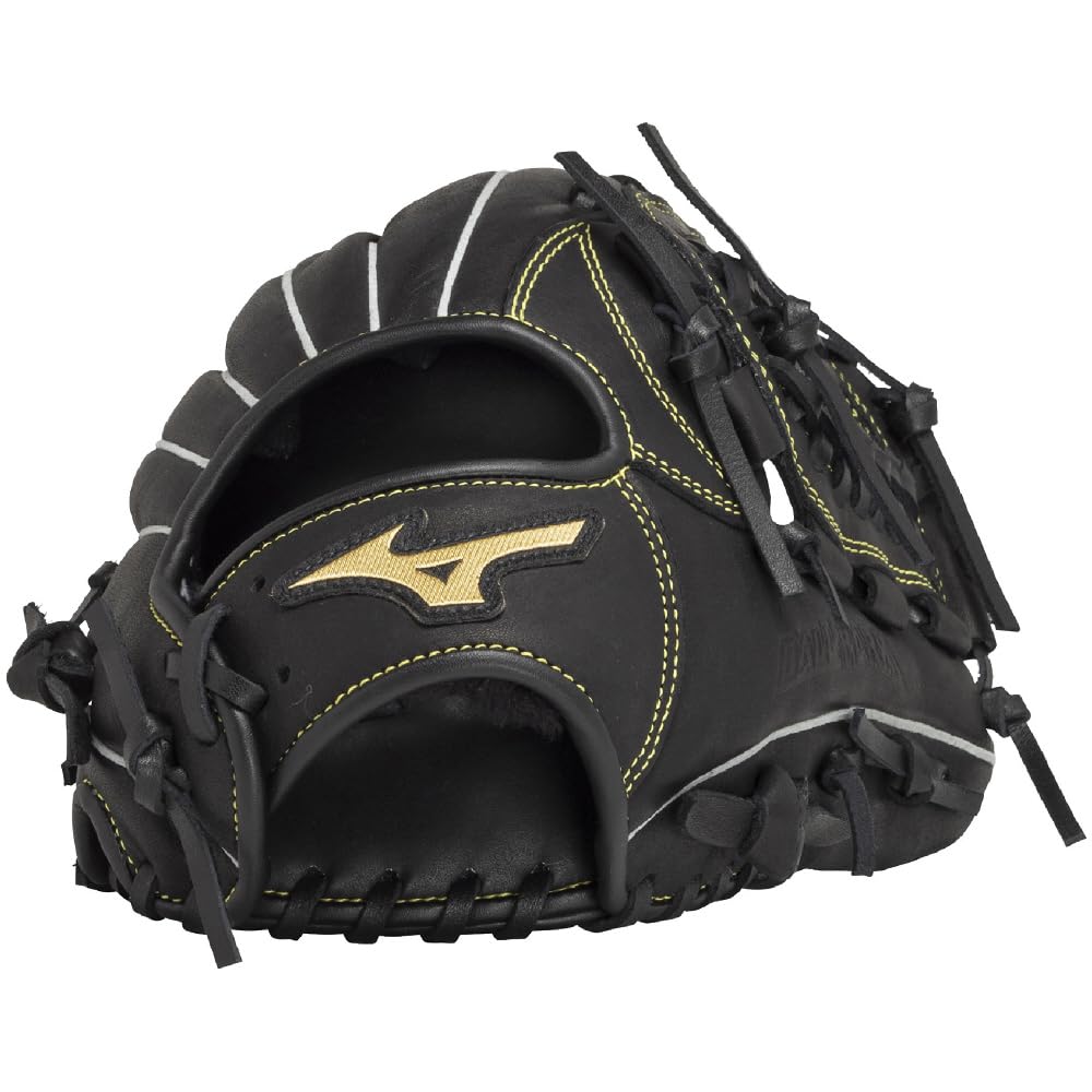 MIZUNO BALL PARK for Size Black Baseball/Softball Juniors, All-Around Use S, 1AJGY337,