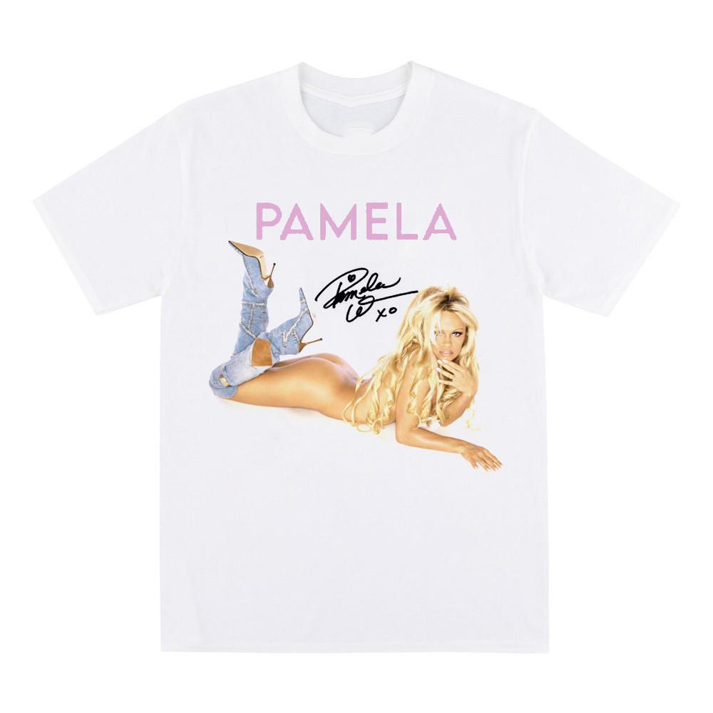 New Signature Jean Pamela Anderson Shirt Classic White Unisex S-5XL 1H0571 Unisex T-Shirt
