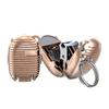 Mini Car Keyring Stainless Steel Fingernail Clipper Creative Nail Clipper Keychain  Trim Nails