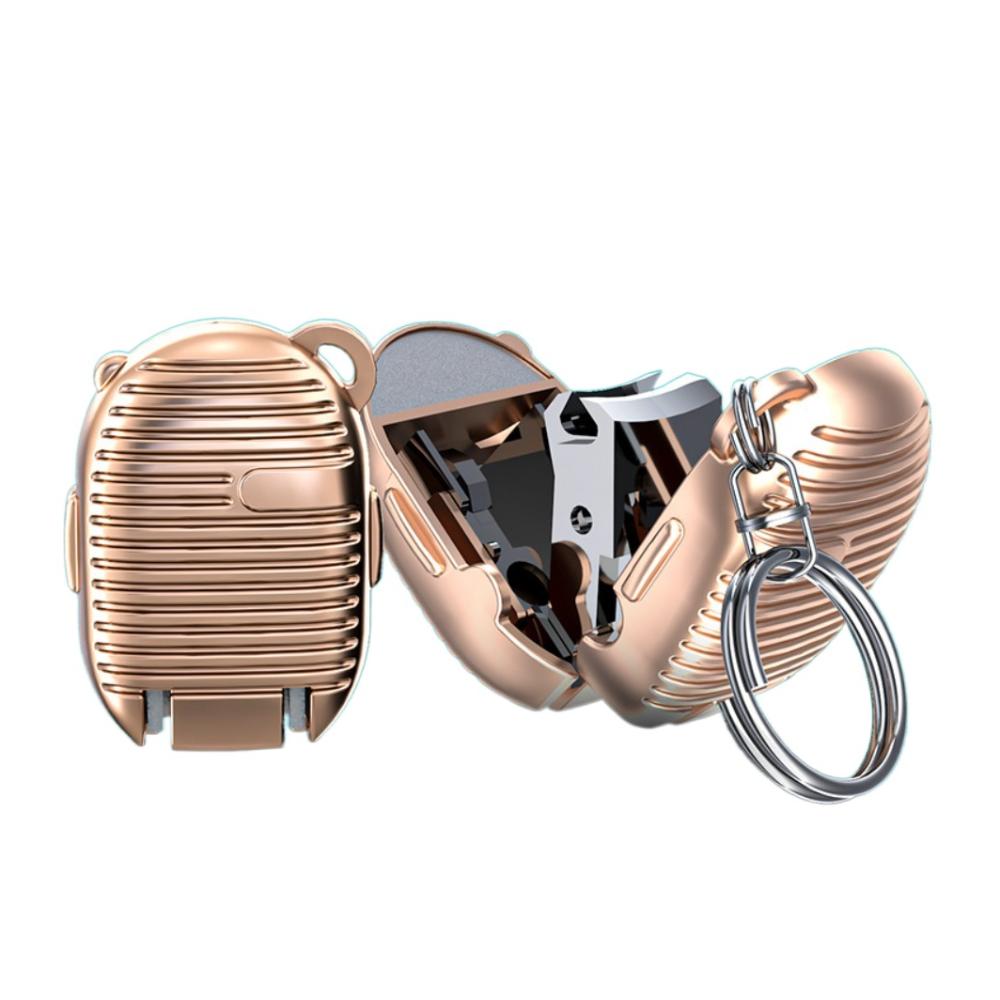 Mini Car Keyring Stainless Steel Fingernail Clipper Creative Nail Clipper Keychain  Trim Nails