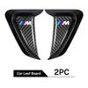 BAGE7 2026 Car Sticker Carbon fiber Car Side Leafboard Sticker Flank Fender Modified For BMW X1 X2 X3 X4 X5 1 2 3 4 5 6 Series F10 F30