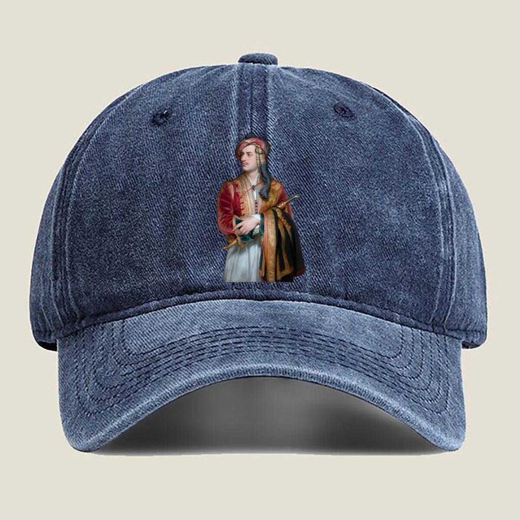 Historical Woman Portrait Fashion Washed Baseball Cap Outdoor For Womens Unisex Female Beach Dad Hat Hip Hop