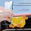 Cartoon Universal Gravity Car Phone Holder Air Vent Clip Mount Auto GPS Stand Compatible with iPhone Xiaomi And Smartphones