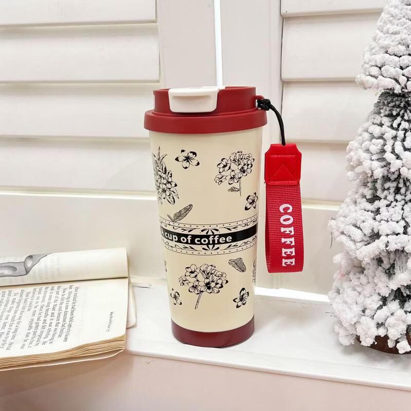 OLOEY Dual-Drink Insulated Coffee Cup