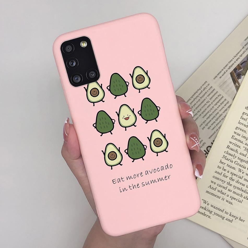For Samsung Galaxy A31 Case For Samsung A31 A 31 SM-A315F 6.4 Phone Cover Soft Silicone Case For Coque Samsung A31 Phone Cases