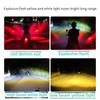 2 adet DC 12V-24V Motosiklet LED Sis Farları 6000lm Spot Lambası Paslanmaz Çelik Braketli Evrensel Far Motosiklet, Bisiklet, SUV için Uygun