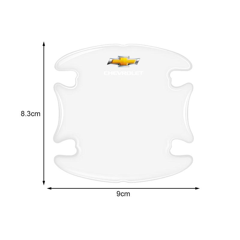 Car Door Bowl Anti-scratch Sticker Clear Door Bowl Handle Protection Sticker for Chevrolet Malibu Aveo Captiva Cruze Car Sticker