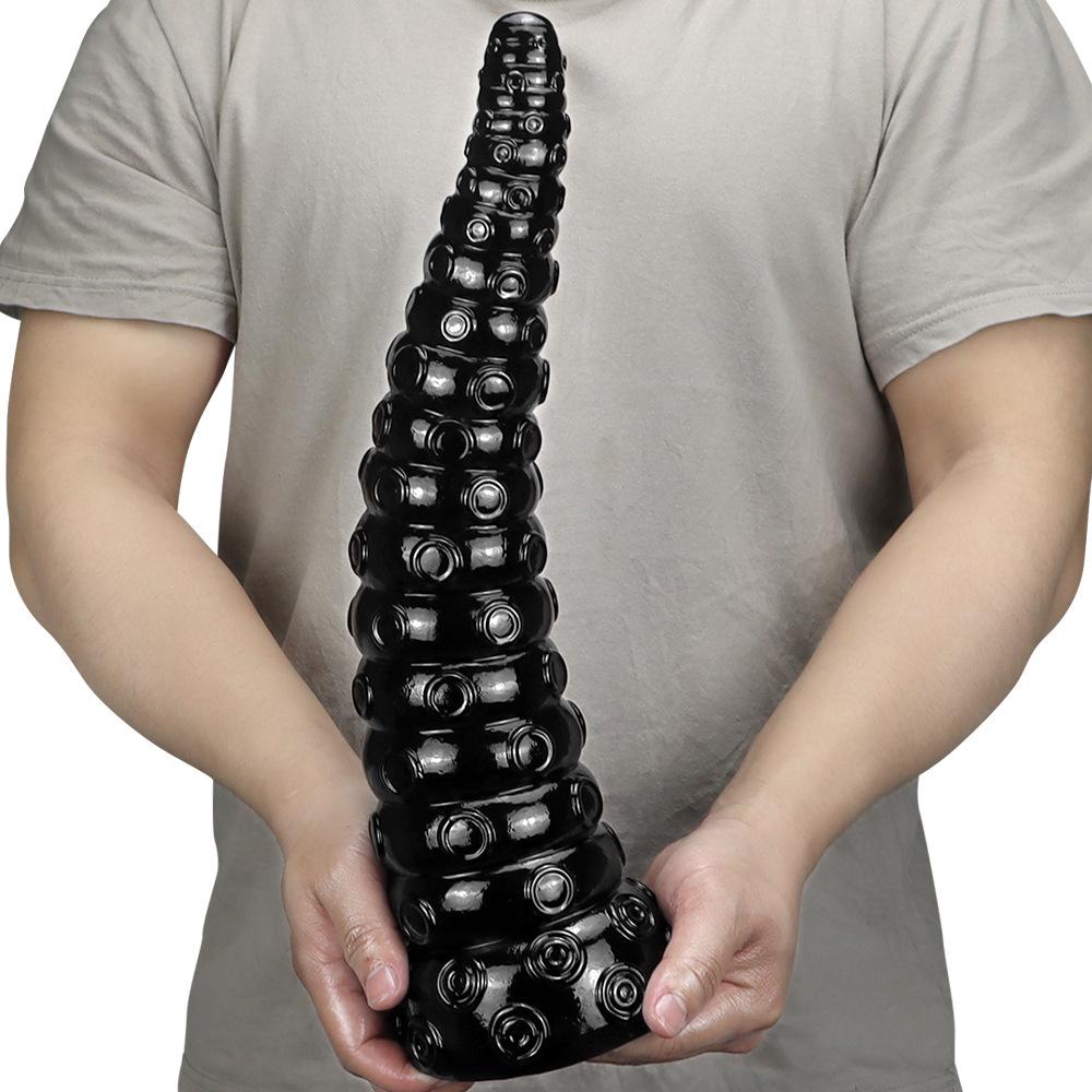 38cm Chobotnicové nohy Velká anální zátka Anální expandér Sexuální hračky pro dospělé Realistické dračí dildo Fisting BDSM Pegging Popruh na penis