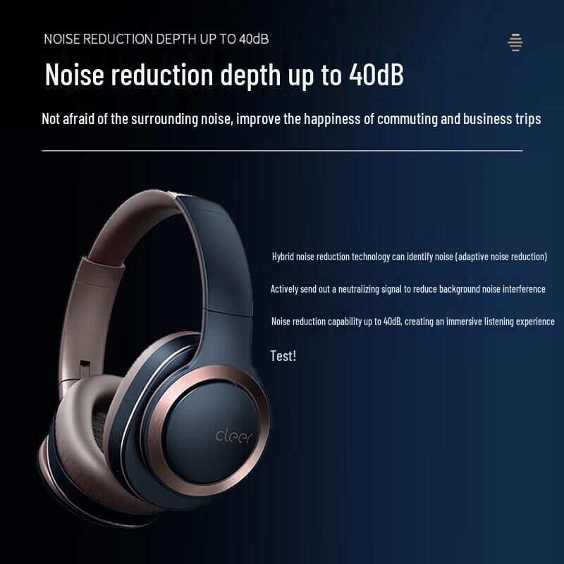 Cleer ENDURO ANC Wireless Noise-Cancelling Headphones