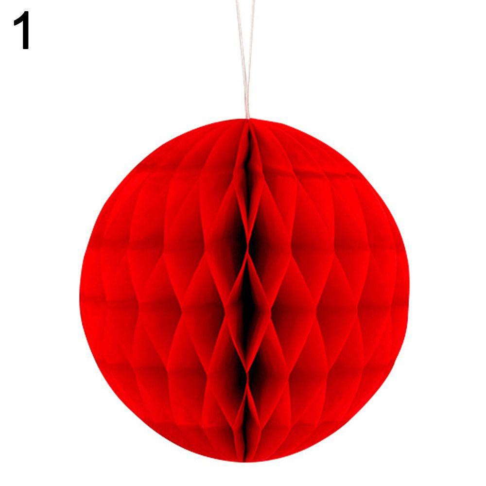 1pc 4Inch 10cm Chinese Paper Lantern Paper Pom Poms Honeycomb Balls Birthday Wedding Decor Gift Craft DIY Baby Shower Supplies