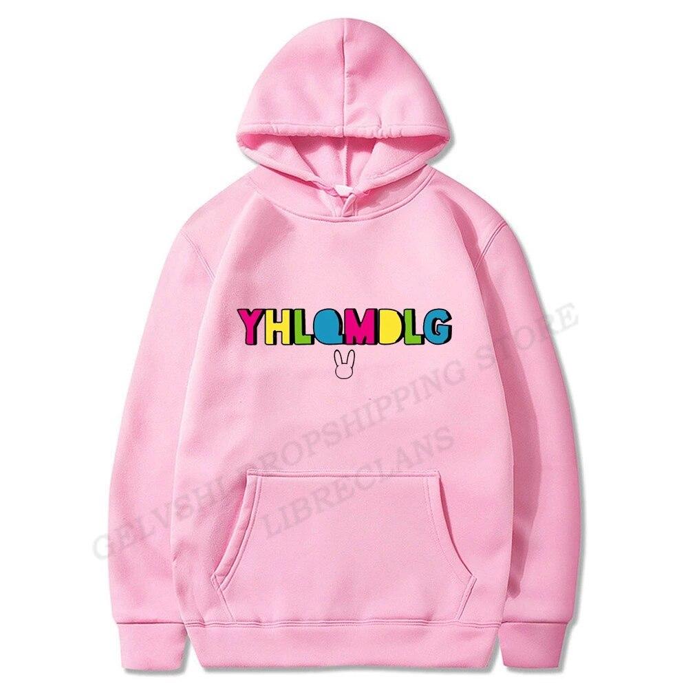 Bad Bunny Hoodie Unisex Damen Mode Mantel Übergroße Hip Hop Hoodies Kinder Hip Hop Unisexs Mantel Rap Hoodie Sweatshirt Harajuku Pullover